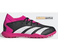 SCARPE CALCETTO ADIDAS PREDATOR ACCURACY.3 TF JUNIOR- GW7078 col. nero/rosa