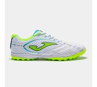 SCARPE CALCETTO JOMA LIGA-5 TURF 2232 WHITE LEMON FLUOR