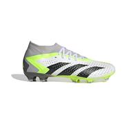 adidas Predator Accuracy.2 Fg, Football Shoes (Firm Ground) Unisex-Adulto, Ftwr White Core Black Lucid Lemon, 40 2/3 EU