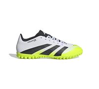 adidas Predator Club Turf Football Boots, Scarpe da Calcio Unisex-Adulto, Ftwr White/Core Black/Lucid Lemon, 42 EU