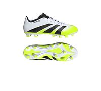 adidas Predator Club Firm Multi Ground Football Boots, Scarpe da Calcio Unisex-Adulto, Cloud White/Core Black/Lucid Lemon, 43 1/3 EU