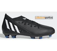 SCARPE CALCIO ADIDAS PREDATOR EDGE.3 FG JUNIOR- GW2360 col.nero/bianco
