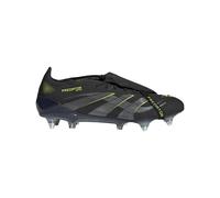 Scarpe da calcio Predator Elite con linguetta pieghevole per terreni morbidi. Core Black / Carbon / Lucid Lemon 47 1/3