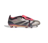Scarpe da calcio Predator Elite Fold-Over Tongue Firm Ground Platinum Metallic / Aurora Black / Carbon 40