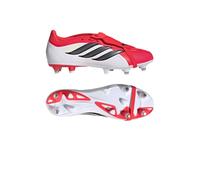 PREDATOR LEAGUE Fold-Over Tongue Soft Ground Football Boots Lucid Red / Core Black / Cloud White 42