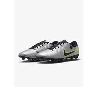 Scarpe Calcio Nike Tiempo Legend 10 academy SG Chiodate Grigio silver Pelle