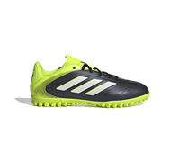 adidas Copa Pure III Club Turf Football Boots Kids, Scarpe da Calcio Unisex-Bambini, Core Black/Cloud White/Lucid Lemon, 38 2/3 EU