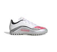Scarpe calcio per bambini adidas F50 Messi Club TF Blanc 30