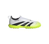 Scarpe calcio per bambini adidas Predator League Laceless TF Blanc 34