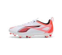 Scarpe calcio per bambini Puma Ultra 5 Play FG/AG Blanc 31