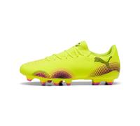 PUMA Future 8 Play FG/AG, Scarpe da Calcio Unisex-Adulto, Yellow Alert Black-Sun Struck, 42 EU