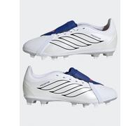 Scarpe da calcio per bambini PREDATOR CLUB con linguetta ripiegabile per terreni compatti/multi terreno Cloud White / Zero Metalic / Royal Blue 36