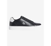Calvin Klein - Sneakers classiche in pelle nere e bianche con suola cupsole-Nero 43