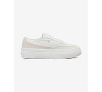 Scarpe Calvin Klein Vulc Flatform Low Mix bianco beige donna - 39