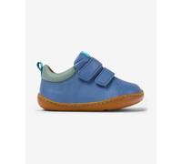 CAMPER Scarpina primi passi 'Peu Cami' blu fumo / zappiro / blu neon / bianco, Taglia 22