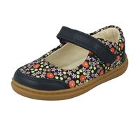 Scarpe Casual Bambina Clarks Flash Bright Navy Dusty Pink