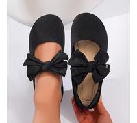 Scarpe casual da donna con fiocco e cinturino, taglie comode dalla 36 alla 43, design con cinturino, punta rinforzata per il benessere del piede, adatte per mamme, per tutte le stagioni, vacanze, temp