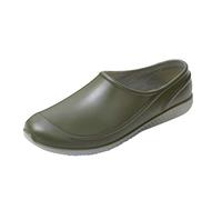 Scarpe Casual Da Donna Infilare Estate Donne Coppie stivali da pioggia scarpe impermeabili cucina classico stivali da lavoro sui piedi stivali da pioggia Scarpe Tacco a zeppa, verde, 40 EU
