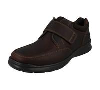 Scarpe Casual Da Uomo Clarks In Pelle E Tessuto Con Strap Cotrell