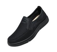 Scarpe casual da uomo estive in rete traspirante mocassino leggero slip on scarpe da passeggio senza lacci scarpe comode suola morbida scarpe da guida scarpe da ginnastica fitness mesh grandi