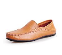 Scarpe Casual da Uomo Mocassini in Pelle Loafers Casuale Guida Moda Mocassino Basse Classic Scarpe da Cuoio Barca Oxford