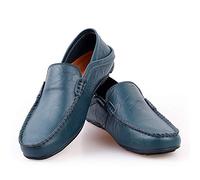 Scarpe Casual da Uomo Mocassini in Pelle Loafers Casuale Guida Moda Mocassino Basse Classic Scarpe da Cuoio Barca Oxford