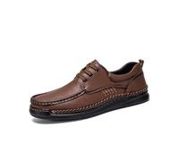 Scarpe Casual Eleganti da Uomo Mocassini Slip-On in Vera Pelle Scarpe da Guida Leggere Comode e Traspiranti