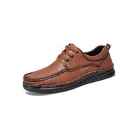Scarpe Casual Eleganti da Uomo Mocassini Slip-On in Vera Pelle Scarpe da Guida Leggere Comode e Traspiranti
