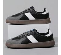 Scarpe casual stile tedesco retrò per uomo, adatte per tutte le stagioni, leggere con suola morbida, punta tonda con lacci, sneaker piatte, taglie fino alla 46 EUR39,EUR40,EUR41,EUR42,EUR43,EUR44,EUR4