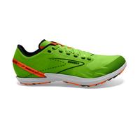 BROOKS Draft XC Spikeless, Sneaker Uomo, Geco Verde/Arancione Rosso/Bianco, 47.5 EU