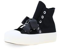 Converse Sneakers Chuck Taylor All Star Hi Lift con fiocchi Nero 38