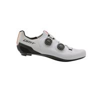 Scarpe per bici da corsa DMT carbonio SH10 Knit 2 boa - Colore: Bianco, Numero: 45