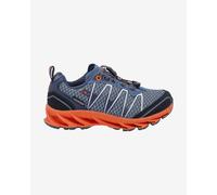 CMP Kids Altak Trail Shoes WP 2.0, Running Shoe, Bluestone-Arancio, 33 EU