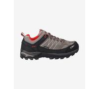 Scarpe CMP Rigel Low Waterproof grigio scuro nero rosso - 40