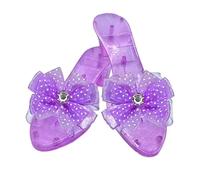 Scarpe col per Bambina Sandali con Cristalli e per Accessori Costume | Scarpe Abito Da Principessa Per per Feste di Natale e Giochi di Ruolo Princess