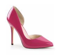 Scarpe col Tacco Alto alla Moda da Donna con Punta a Punta Eleganti e Sexy con Tacco a Spillo Classiche Chiuse Slip-on per Banchetti Balli di Fine Anno Scarpe con Tacco,Rosa,43 EU