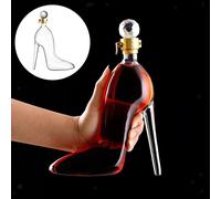 Scarpe col tacco alto Forma Whisky Decanter Lussuosa bottiglia di vino Vodka