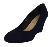 Scarpe Col Tacco Alto Wedge In Microfibra 'F90114' Spot On Per Signore