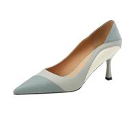 Scarpe col Tacco Donna Basso Elegante Punta Chiusa Scarpe Donna Eleganti Tacco Estive Semplici Scarpe da Sposa Comode Scarpe da Sera da Donna Decolletè per Matrimonio