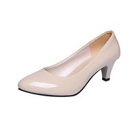 Scarpe col Tacco Donna Décolleté Punta Chiusa Sandali con Tacco Classico Sexy Primavera Scarpe Decolte per Affari E Lavoro Matrimoni Scarpe da Sposa Slip-On Offerta Sposa Scarpe da Ufficio