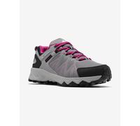 Columbia Peakfreak 2 Outdry, Scarpe da trekking ed escursionismo impermeabili a vita bassa Donna, Monument/Wild Fuchsia 2024 , 40.5 EU
