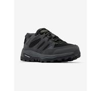 Columbia Redmond IV Low Waterproof, Scarpe da Trekking ed Escursionismo a Vita Bassa Donna, Black, Citron Haze, 40 EU