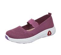 Scarpe Comode Donna Memory Foam Comodo Sneakers Casual all'Aperto Primavera Ed Estate Donna Sneakers Casual Fondo Piatto On Fondo Morbido Cintura Elastica in Rete Antiscivolo per Comfort Sportive