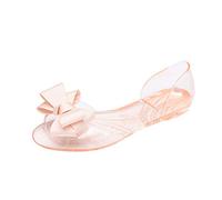 Scarpe Comode Eleganti Sandali Flat Donna Toe Open Women Summer Sandals Mouth Beach On Shoes Jelly Big Fish Women'S Sandals Sandali Donna Bassi Scarpe Estivi (Khaki 35)