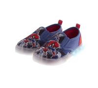 Scarpe con luci a LED Paw Patrol Sonic Toy Story Spidey Lowtop Canva scarpe da ginnastica per ragazzi e bambini, scarpe da ginnastica basse in tela senza lacci (misura 7-10 bambini/11-12 bambini