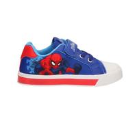 Scarpe con luci Spiderman in Tela per Bambini - Scarpe con luci Suola in PVC per Ragazzo e Ragazza, Leggere e comode per Tutti i Giorni, Blu Scuro, 28 EU