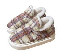 Scarpe con piedi larghi da donna accoglienti pantofole da donna per coppie, calde e comode, perfette per il tempo libero e come biancheria da notte. Scarpe sexy da donna nere, Colore: arancione., 43