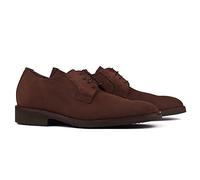 Scarpe con Rialzo da Uomo Che Aumentano l’Altezza Fino a 7 cm. Fabbricate in Pelle. Modello Lawson Marrone 43