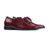 Scarpe con Rialzo da Uomo Che Aumentano l’Altezza Fino a 7 cm. Fabbricate in Pelle. Modello Oporto Bordeaux 43