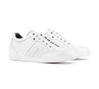 Scarpe con Rialzo per Uomo Che Aumentano l’Altezza Fino a 7 cm. Fabbricate in Pelle. Modello Ibiza B Bianco 44